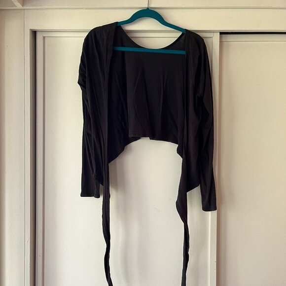 Lululemon It's A Tie Long Sleeve - Black Large - Picture 5 of 6